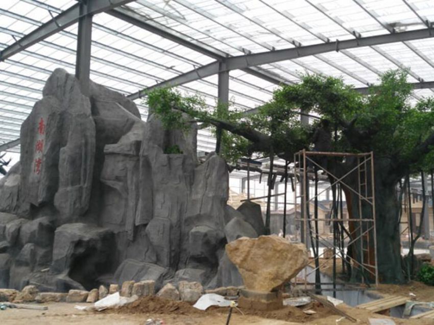 點擊查看詳細信息<br>標題：塑石假山側面 閱讀次數：1986